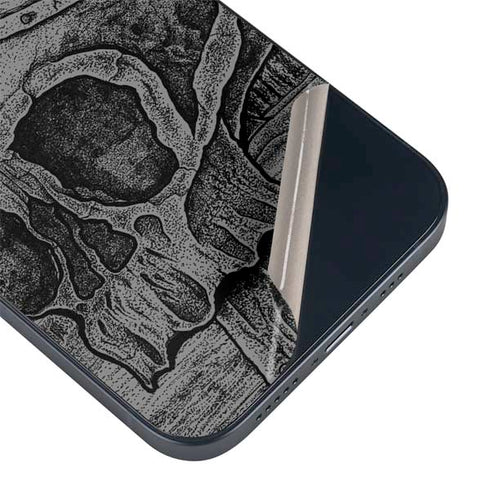 Alchemy Carta Skull Sketch iPhone 14 Plus Skin